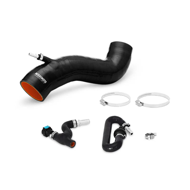Mishimoto 2016+ Ford Fiesta ST Black Silicone Induction Hose - Main Product View