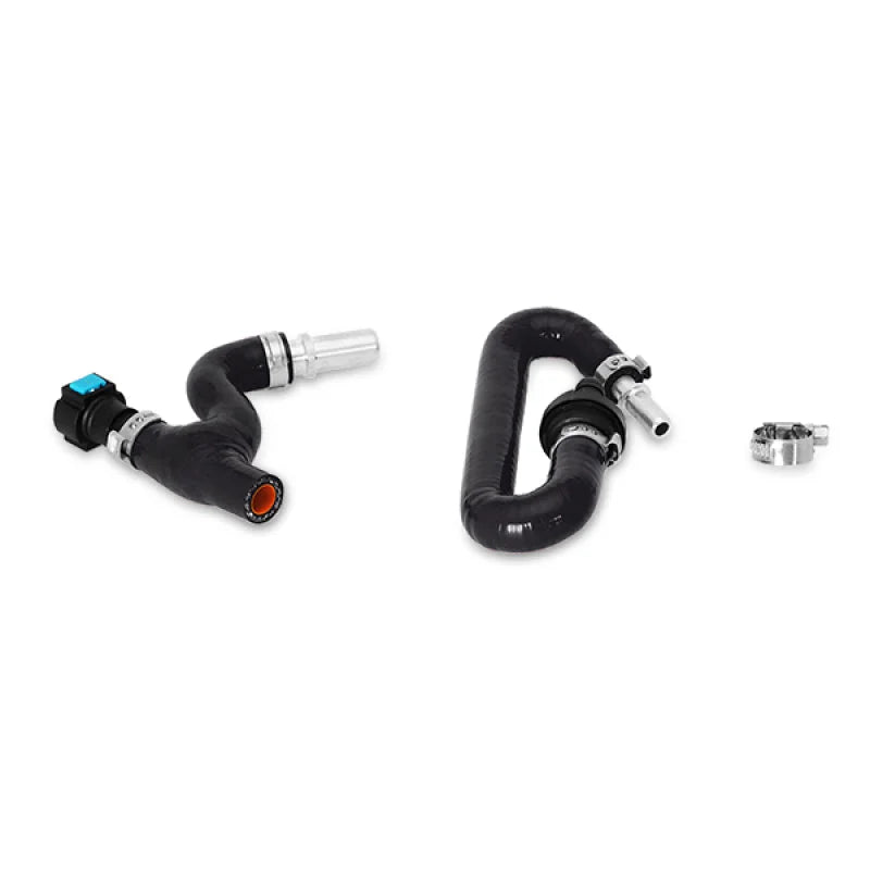 Mishimoto 2016+ Ford Fiesta ST Black Silicone Induction Hose - Detail View