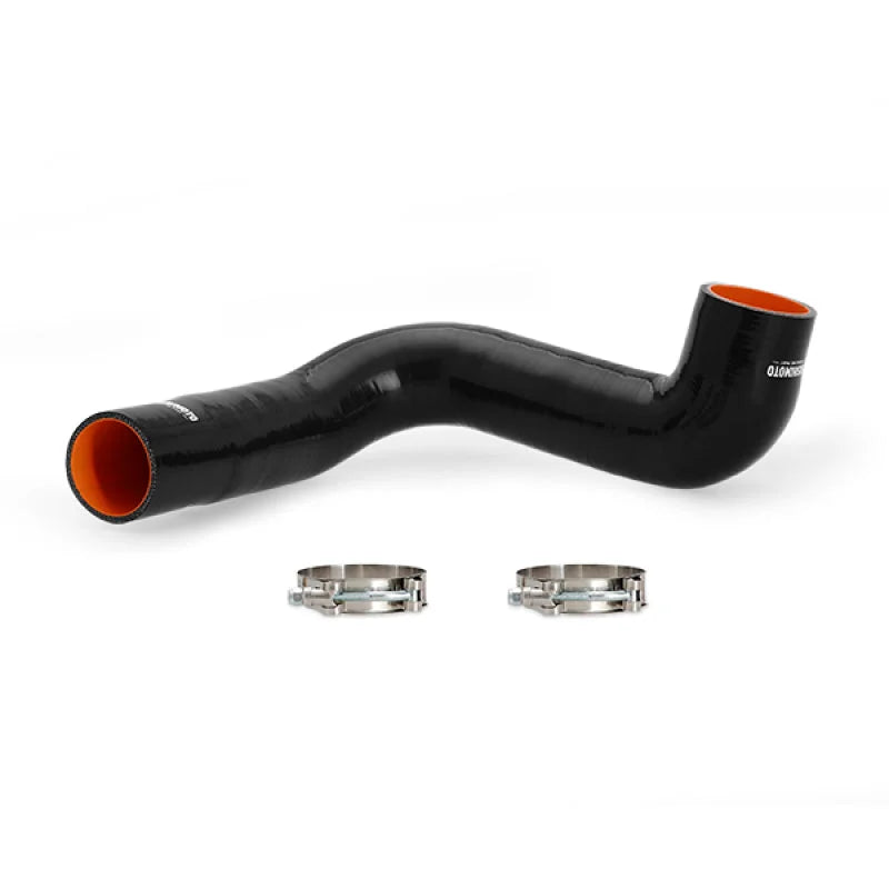 Mishimoto 2016+ Ford Focus RS Cold Side Intercooler Pipe - Black - Installation View