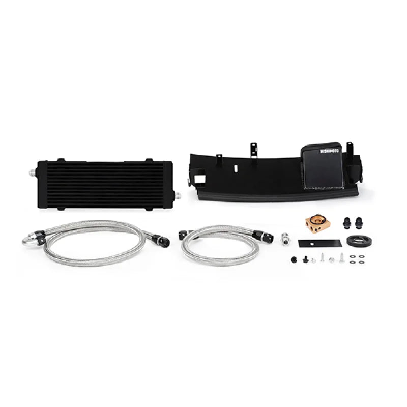 Mishimoto 2016+ Ford Focus RS Thermostatic Oil Cooler Kit - Black - Main Product View