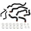 Load image into Gallery viewer, Mishimoto 2016+ Infiniti Q50/Q60 3.0T Ancillary Coolant Hose Kit - Black - Main Product View