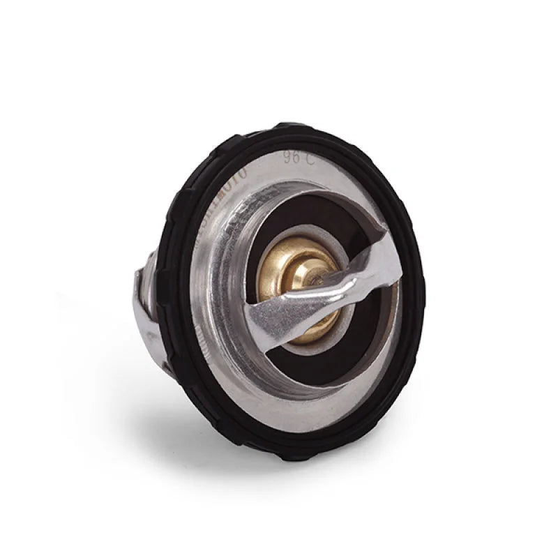 Mishimoto 2016+ Nissan Titan XD High-Temperature Thermostat - Back View