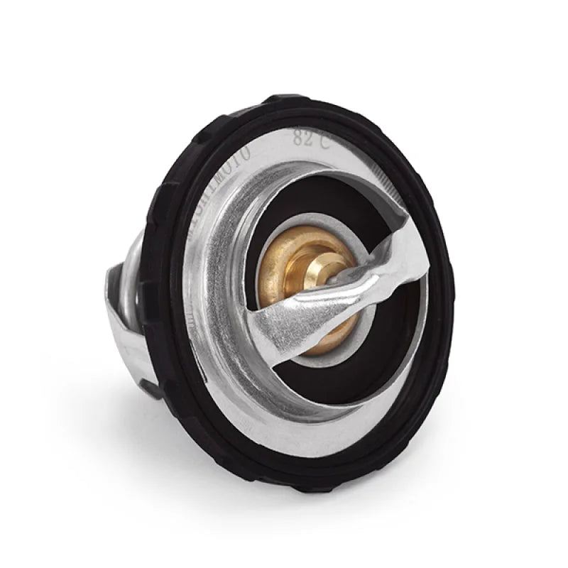 Mishimoto 2016+ Nissan Titan XD Low-Temperature Thermostat - Side View
