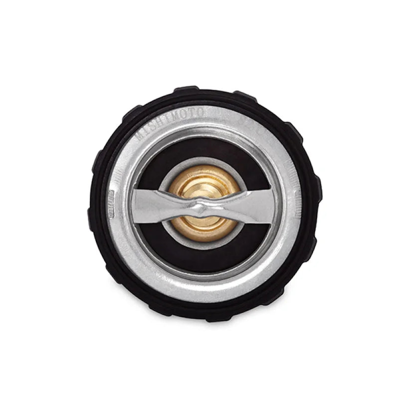 Mishimoto 2016+ Nissan Titan XD Low-Temperature Thermostat - Back View