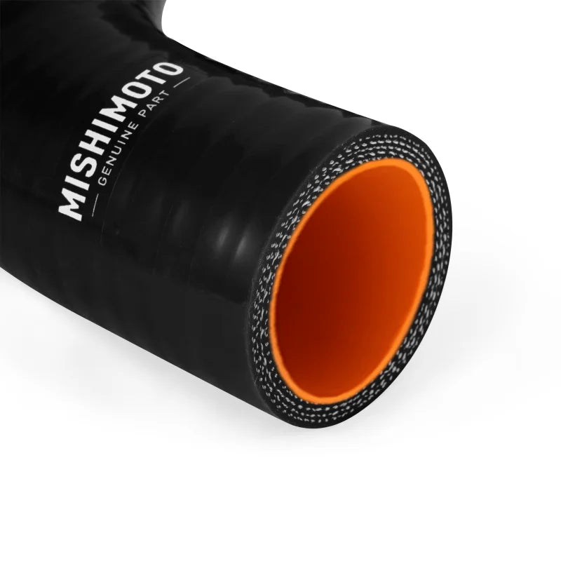 Mishimoto 2016+ Nissan Titan XD Silicone Hose Kit Black - Side View