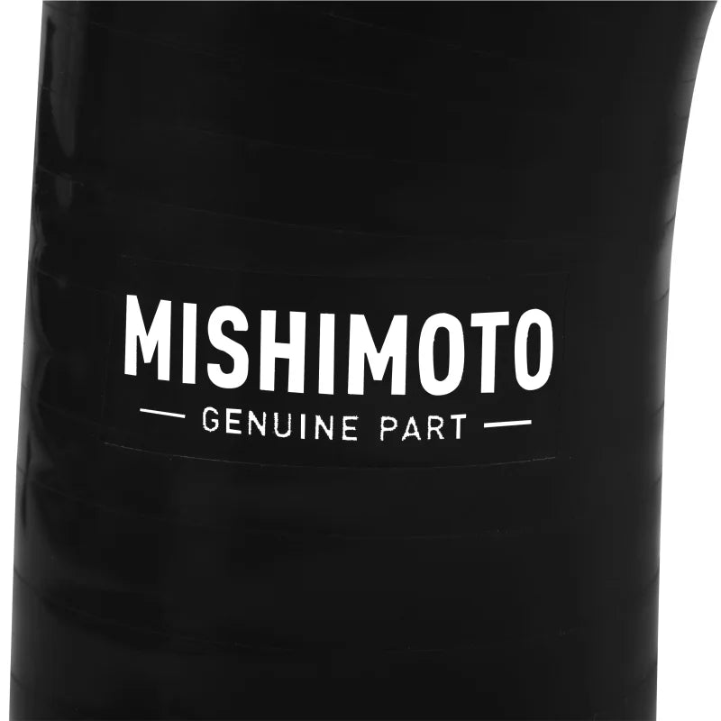 Mishimoto 2016+ Nissan Titan XD Silicone Hose Kit Black - Back View