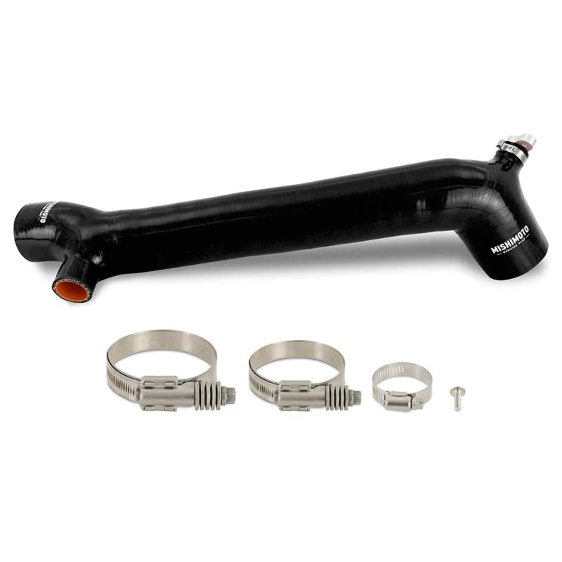 Mishimoto 2016+ Polaris RZR XP Turbo Silicone Charge Tube - Black - Main Product View