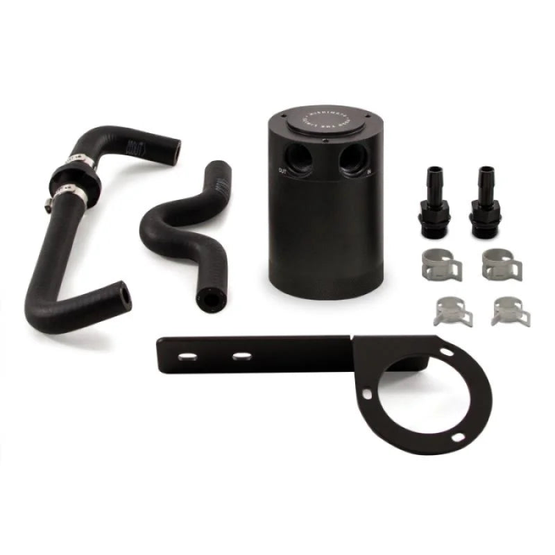 Mishimoto 2017+ Honda Civic Type R Baffled Oil Catch Can Kit - Black - Main Product View