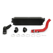 Load image into Gallery viewer, Mishimoto 2017+ Honda Civic Type R Intercooler Kit - Black Intercooler Red Pipes - Side View