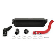 Load image into Gallery viewer, Mishimoto 2017+ Honda Civic Type R Intercooler Kit - Black Intercooler Red Pipes - Side View