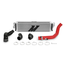 Load image into Gallery viewer, Mishimoto 2017+ Honda Civic Type R Intercooler Kit - Silver Intercooler Red Piping - Side View