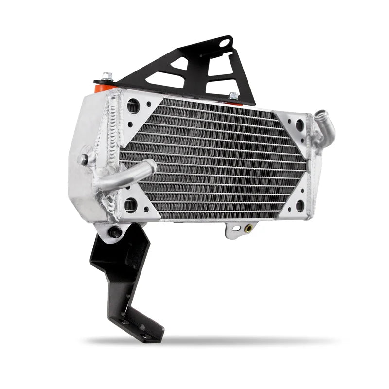 Mishimoto 2017+ Honda Civic Type R Secondary Race Radiator - Side View