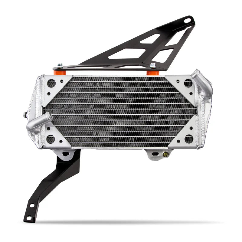 Mishimoto 2017+ Honda Civic Type R Secondary Race Radiator - Back View