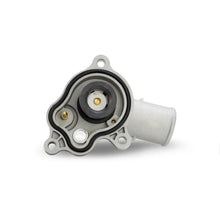 Load image into Gallery viewer, Mishimoto 2018+ Jeep Wrangler JL / 2020+ Gladiator (3.6L) Thermostat w/ Aluminum Housing - 90C - Side View