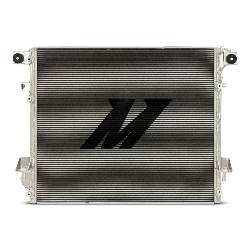 Mishimoto 2018+ Jeep Wrangler JL Performance Aluminum Radiator - Back View