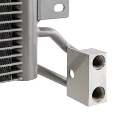 Load image into Gallery viewer, Mishimoto 2018+ Jeep Wrangler JL Performance Transmission Cooler - Side View