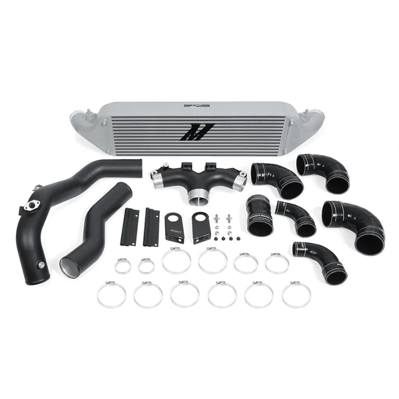 Mishimoto 2018+ Kia Stinger GT 3.3T Performance Intercooler Kit - Silver - Main Product View