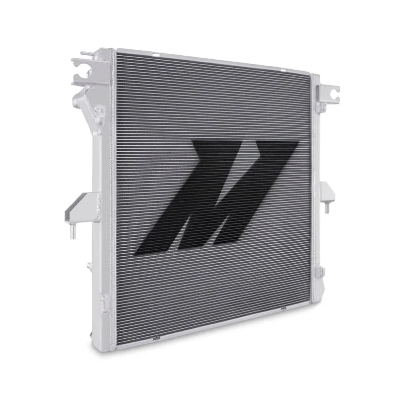 Mishimoto 2019+ Ford Ranger 2.3L Aluminum Performance Radiator - Side View