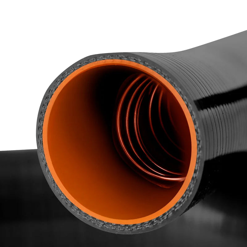 Mishimoto 2019+ RAM Cummins 6.7L Silicone Coolant Hose Kit Black - Side View