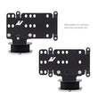 Load image into Gallery viewer, Mishimoto 2019+ Ram 2500/3500 License Plate Relocation Kit - Back View