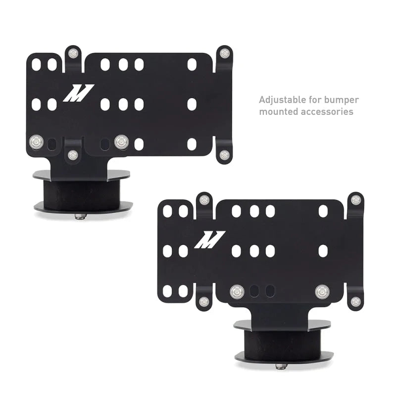 Mishimoto 2019+ Ram 2500/3500 License Plate Relocation Kit - Back View