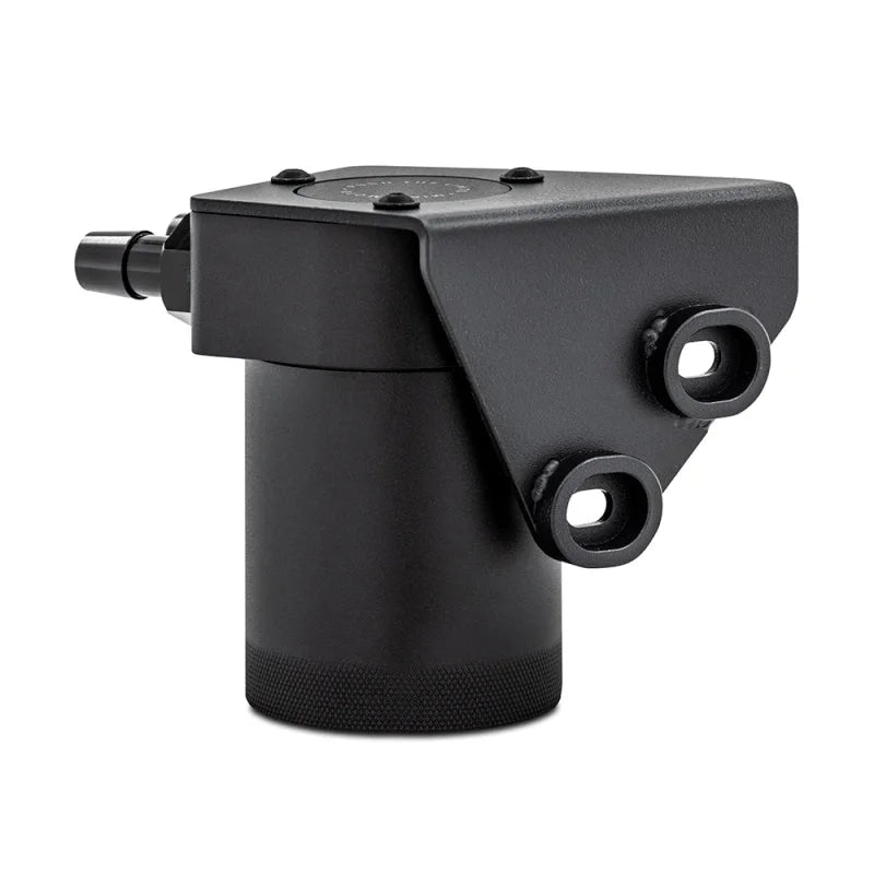 Mishimoto 2020+ Chevrolet Corvette C8 Baffled Oil Catch Can Kit (PCV Side) - Black - Installation View