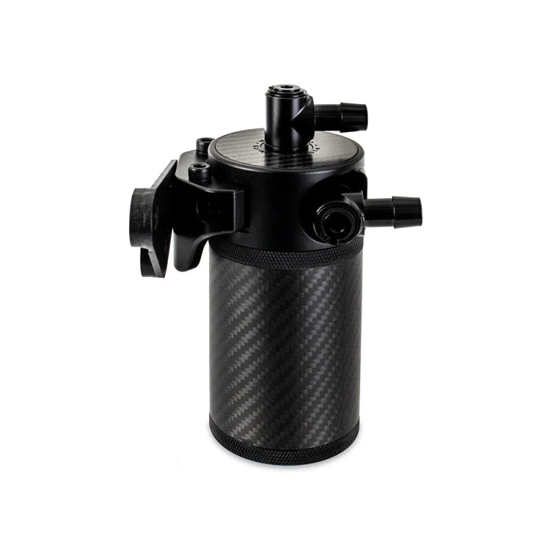 Mishimoto 2020+ Chevrolet Corvette C8 Baffled Oil Catch Can Kit (PCV Side) - Carbon Fiber - Additional View 5