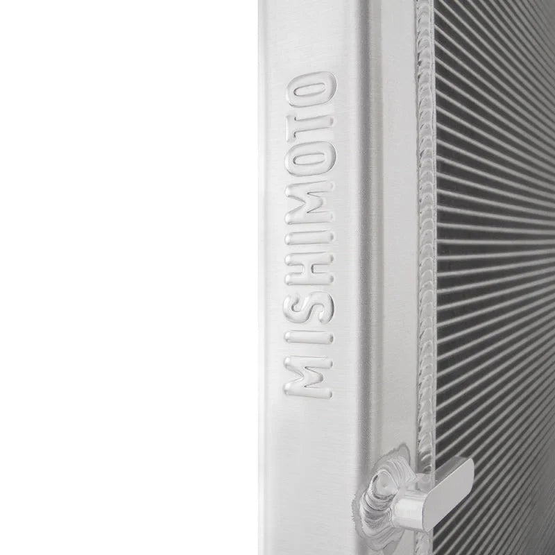 Mishimoto 2020+ Toyota Supra GR 3.0L Performance Aluminum Radiator - Side View