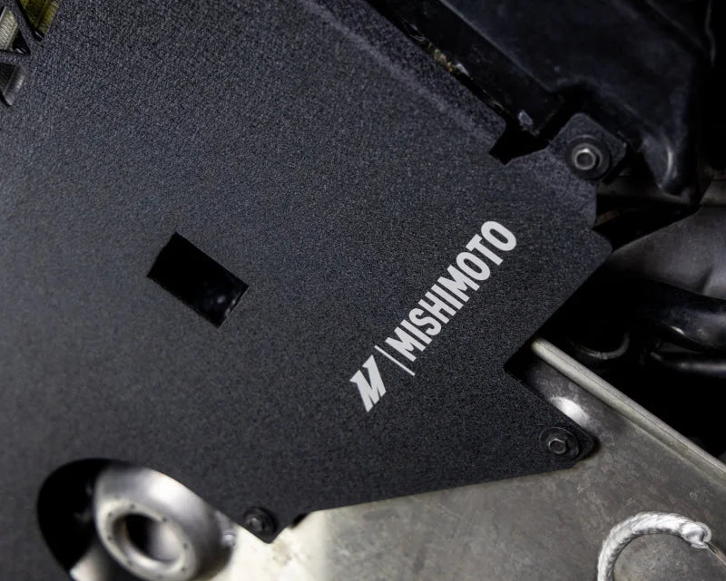 Mishimoto 2021+ BMW G80 M3 Skid Plate Engine - Wrinkle Black - Additional View 7