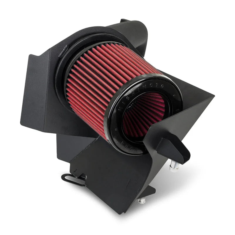 Mishimoto 2021+ BMW G8X M3/M4 3.0L S58B30 Open Airbox Performance Intake - Back View