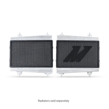 Load image into Gallery viewer, Mishimoto 2021+ BMW G8X M3/M4 Auxiliary Radiator Rock Guards - Back View