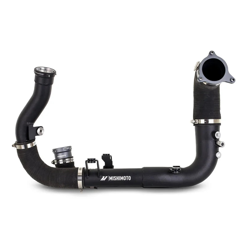 Mishimoto 2021+ BMW G8X M3/M4 Hot Side Intercooler Charge Pipe Kit - Installation View