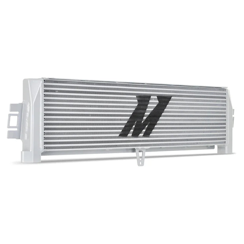 Mishimoto 2021+ BMW G8X M3/M4 Oil Cooler Silver - Back View