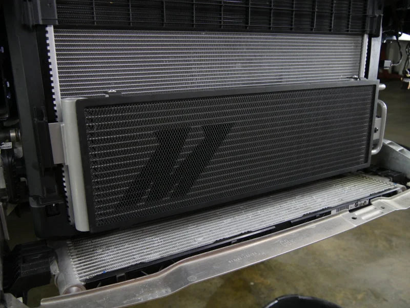 Mishimoto 2021+ BMW G8X M3/M4 Transmission Cooler - Back View