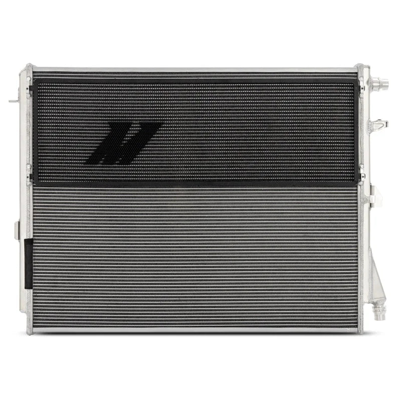 Mishimoto 2021+ BMW M3/ M4 G8X Automatic Performance Heat Exchanger - Side View