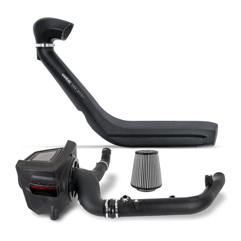 Mishimoto 2021+ Bronco 2.7L Intake/Snorkel Bundle - Dry Washable Filter - Main Product View
