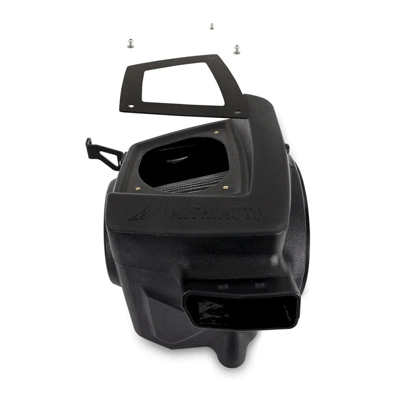 Mishimoto 2021+ Bronco 2.7L Intake/Snorkel Bundle - Dry Washable Filter - Installation View