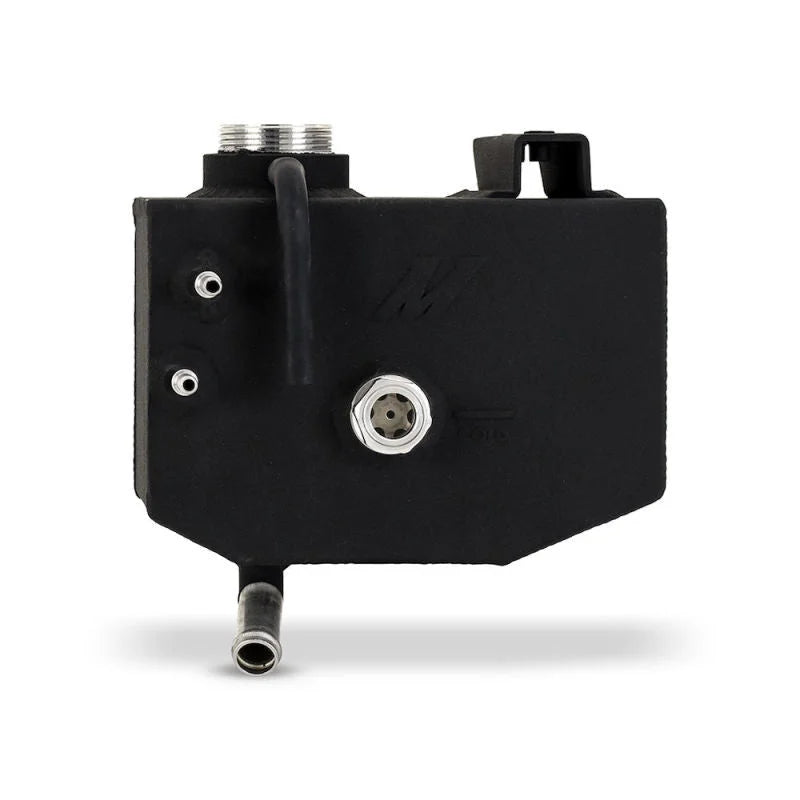 Mishimoto 2021+ Ford Bronco 2.3/2.7L EcoBoost Expansion Tank - Micro Wrinkle Black - Main Product View