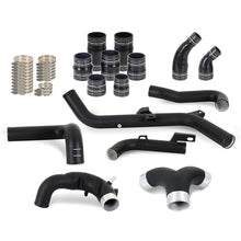 Load image into Gallery viewer, Mishimoto 2021+ Ford Bronco 2.7L High-Mount Intercooler Pipe Upgrade Kit - Wrinkle Black - Main Product View