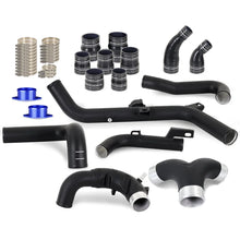 Load image into Gallery viewer, Mishimoto 2021+ Ford Bronco 2.7L High-Mount Intercooler Pipe Upgrade Kit - Wrinkle Black - Main Product View