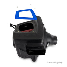 Load image into Gallery viewer, Mishimoto 2021+ Ford Bronco Air Intake Lid Kit - Blue/Yellow - Back View