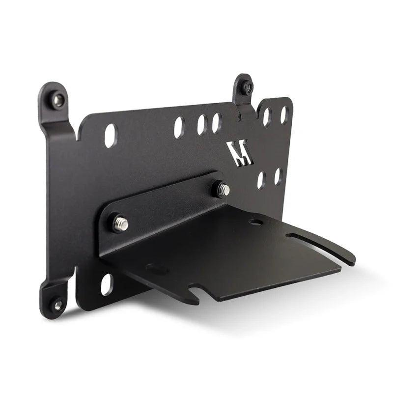 Mishimoto 2021+ Ford Bronco Modular Bumper License Plate Relocation - Installation View