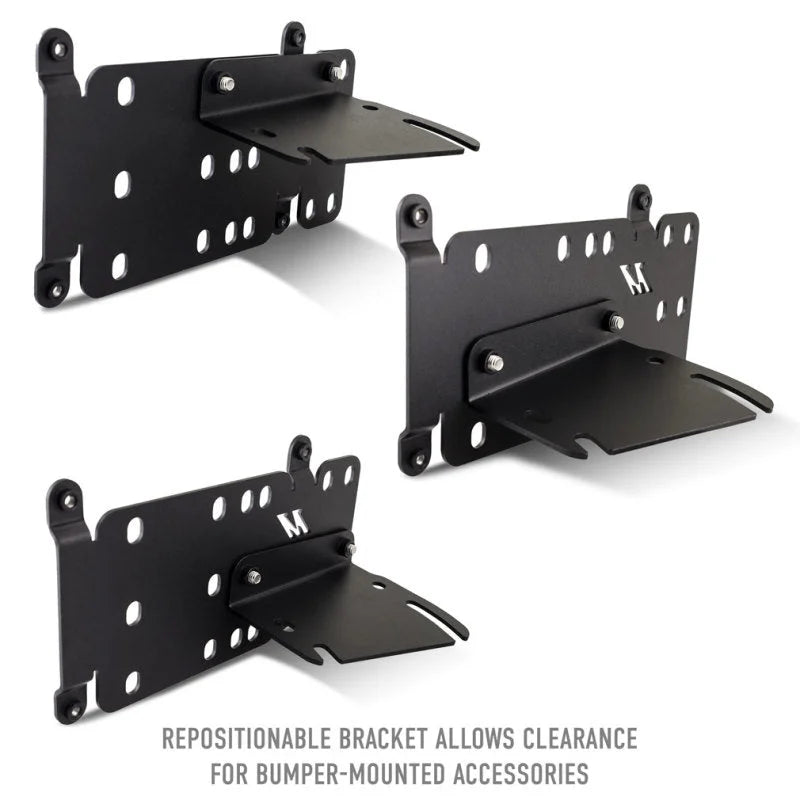 Mishimoto 2021+ Ford Bronco Modular Bumper License Plate Relocation - Additional View 7
