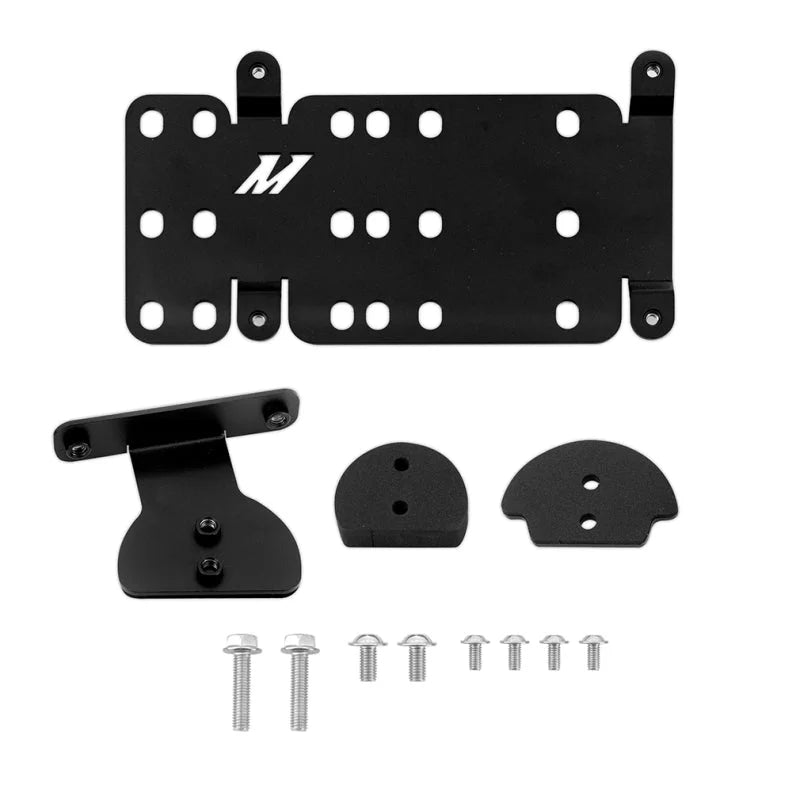 Mishimoto 2022+ Chevy 1500 Tow Hook License Plate Relocation Bracket - Main Product View