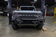 Load image into Gallery viewer, Mishimoto 2022+ Ford Bronco Capable Bumper License Plate Relocation - Installation View