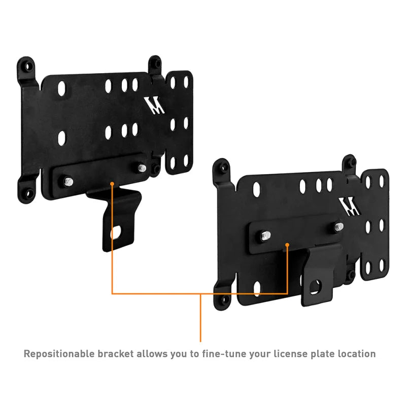Mishimoto 2022+ Ford Bronco Capable Bumper License Plate Relocation - Additional View 5