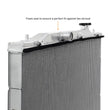 Load image into Gallery viewer, Mishimoto 2022+ Honda Civic 1.5T Performance Aluminum Radiator - Side View