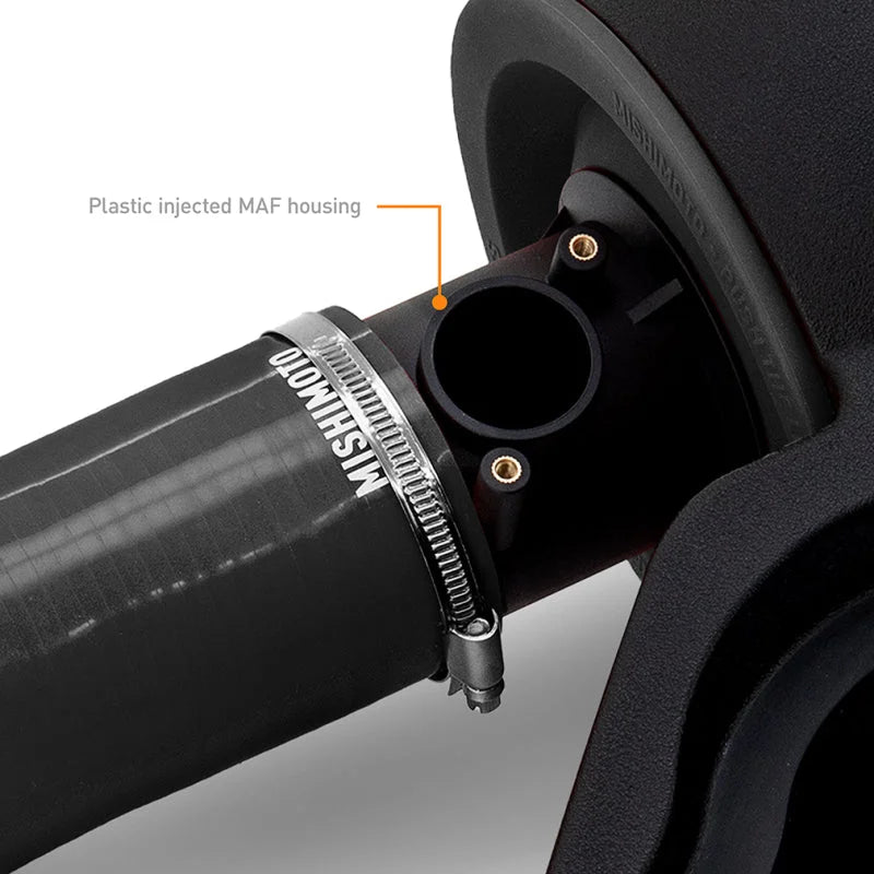 Mishimoto 2022+ Honda Civic 1.5T Performance Intake - Black - Back View