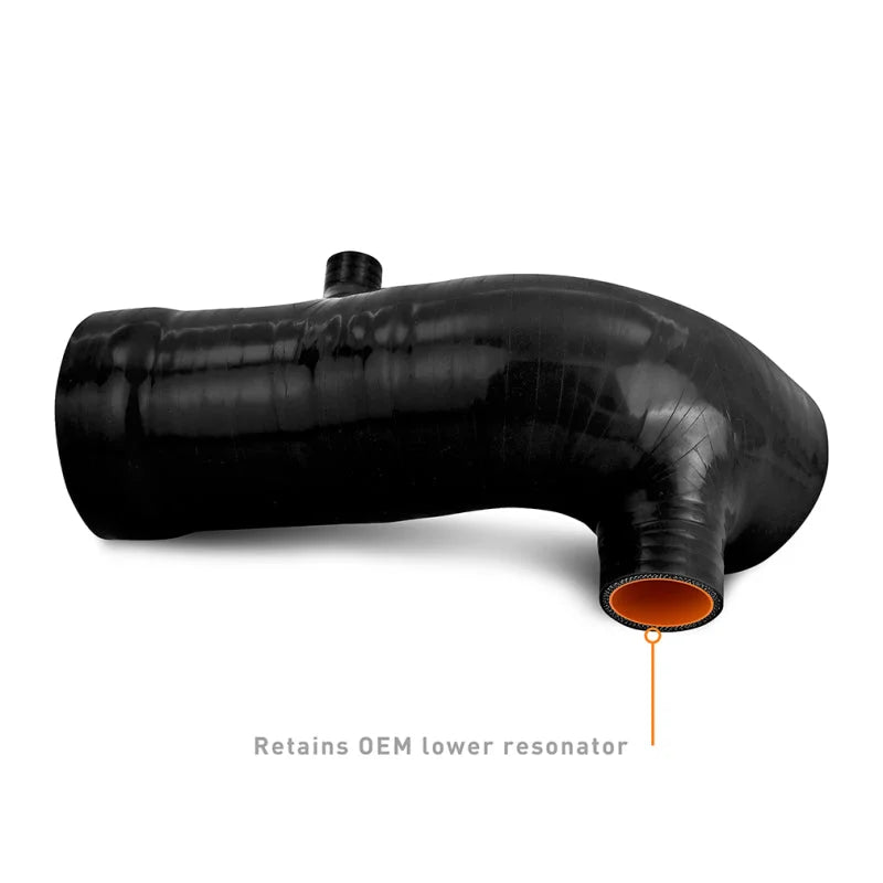 Mishimoto 2022+ Subaru BRZ / Toyota GR86 Silicone Induction Hose BK - Side View