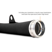 Load image into Gallery viewer, Mishimoto 2022+ Subaru WRX Charge Pipe Micro - Wrinkle Black - Back View